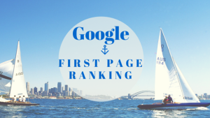 Google First Page Ranking